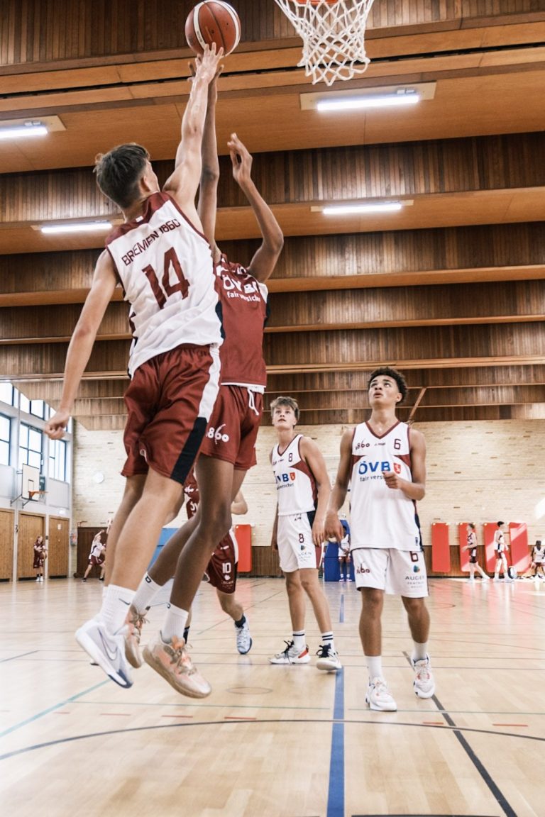 Korbleger im Open Gym